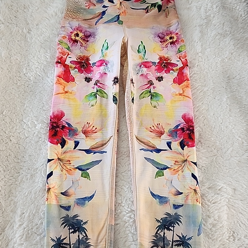 🦋🌸💮🪷🏵As Seen On Jlo Vintage NiyamaSol Leggings✨️🪷🏵🌺 XS - Picture 5 of 13